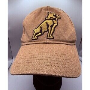 Mack Truck Hat Cap Snapback Brown Dog Logo